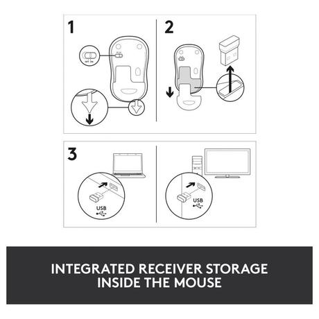 Logitech M186-GR Wireless Mouse-9