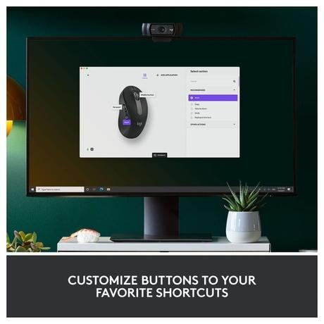 Logitech Signature M650 Wireless Optical Mouse with Silent Click, Graphite-5