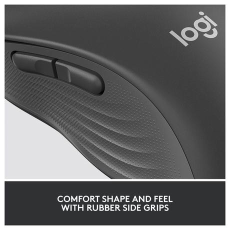 Logitech Signature M650 Wireless Optical Mouse with Silent Click, Graphite-8