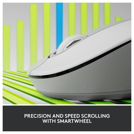 Logitech Signature M650 Wireless Optical Mouse with Silent Click, Off White-1