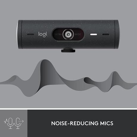 Logitech Brio 500 Full HD 1080p Webcam, Graphite-3