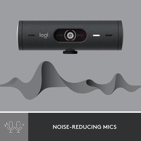 Logitech Brio 500 Full HD 1080p Webcam, Graphite-3