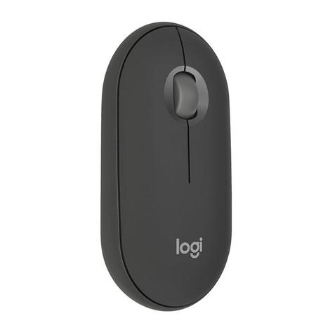 Logitech Pebble Mouse 2 M350s Slim Bluetooth Wireless Mouse, Graphite-0
