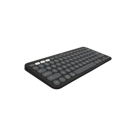 Logitech K380s Pebble Keys 2 Multi-Device Bluetooth Wireless Keyboard , Graphite-1