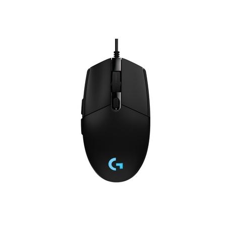 Logitech G203 USB Light Sync Wired Gaming Mouse with Customizable RGB Lighting, 6 Programmable Buttons, Gaming Grade Sensor, 8K DPI Tracking, 16.8 million Colour, Light Weight, Black-0