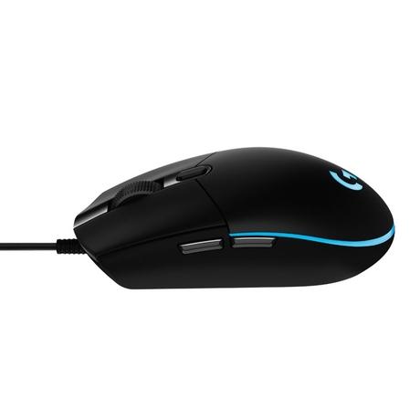 Logitech G203 USB Light Sync Wired Gaming Mouse with Customizable RGB Lighting, 6 Programmable Buttons, Gaming Grade Sensor, 8K DPI Tracking, 16.8 million Colour, Light Weight, Black-3