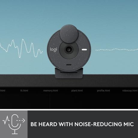 Logitech Brio 300 Web Camera, Graphite-3