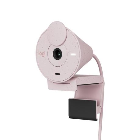 Logitech Brio 300 Web Camera, Rose-0