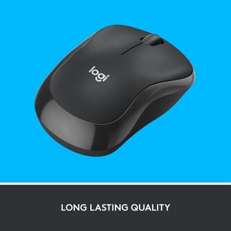 Logitech M220 Silent Wireless Mouse, Black-3