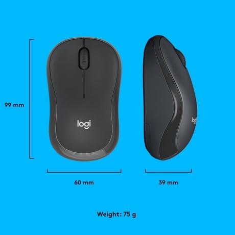 Logitech M220 Silent Wireless Mouse, Black-7