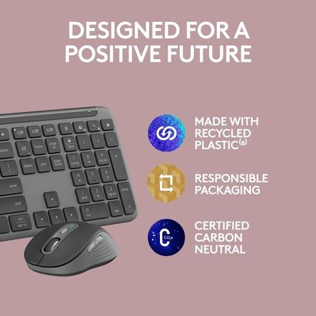 Logitech MK950 Bluetooth Wireless Keyboard & Mouse Combo-10
