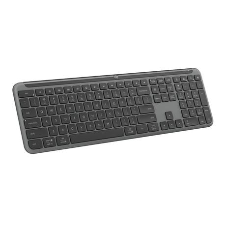 Logitech K950 Wireless Bluetooth Keyboard, Graphite-0