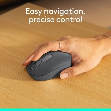 Logitech M196 Bluetooth Wireless Mouse, Graphite-4