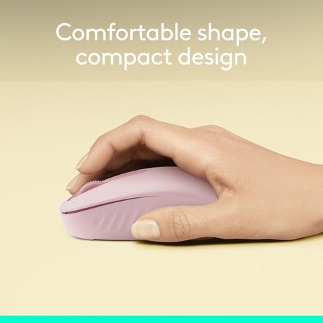 Logitech M196 Bluetooth Wireless Mouse, Rose-2