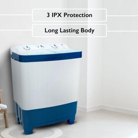 LYF 7.5 Kg 5 Star Semi Automatic Top Loading Washing Machine (LWS-N75ETWBP), Blue-5