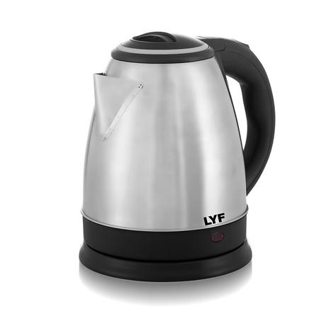 LYF 1.5 Litres 1350 Watt Electric Kettle, LEKS20215, Silver/Black-1