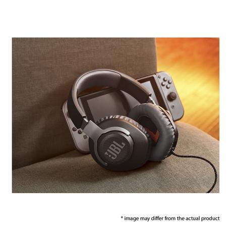 JBL Quantum 100 Wired Over-Ear Gaming Headset with Detachable Mic for PC,  Mobile, Laptop, PS4, Xbox, Nintendo Switch, VR (Black)
