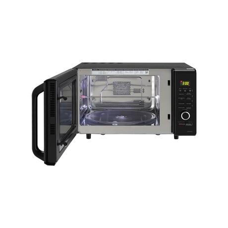 LG MJ2887BWUM 28L Convection Microwave Oven 301 Auto Cook Menu, Black-1