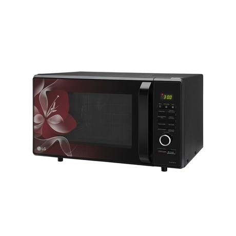 LG MJ2887BWUM 28L Convection Microwave Oven 301 Auto Cook Menu, Black-2