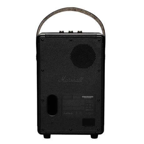 Marshall Tufton Bluetooth Speaker with 20+ Hours of Portable Playtime, Bluetooth v5.0, IPX2 Water Resistant, Multi-host Functionality, Multi-directional Sound, Quick Charge, Black and Brass-2