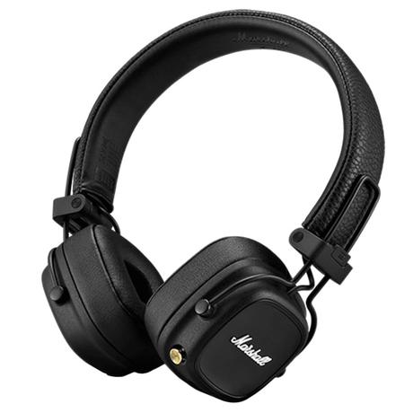 Marshall Major IV Wireless Bluetooth Headphone, More than 80 hrs of playtime, 40 mm Dynamic Driver, Multi-Directional Control Knob, Custom-tuned Dynamic Driver, Wireless charging, Black-3