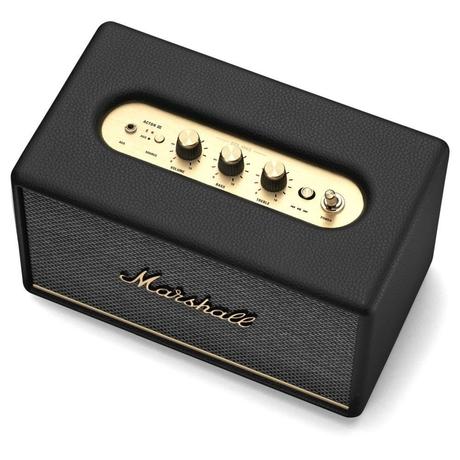 Marshall Action III Bluetooth Speaker with Bass Control Knob, Bass-Reflex, 30 Watt Amplifier for The Woofer, Volume Control Knob, Power Switch, Black-4