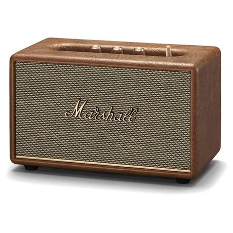 Marshall Action III Bluetooth Speaker with Bass Control Knob, Bass-Reflex, 30 Watt Amplifier for The Woofer, Volume Control Knob, Power Switch, Brown-4