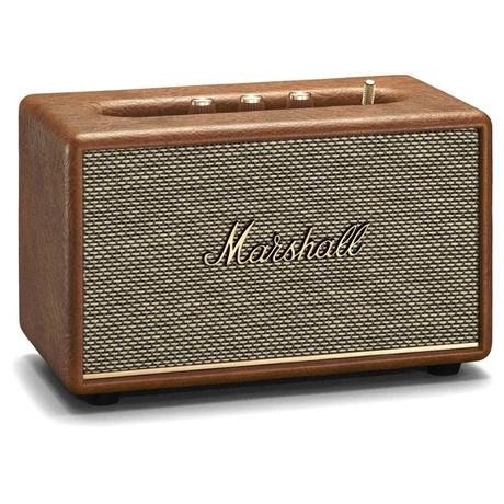 Marshall Action III Bluetooth Speaker with Bass Control Knob, Bass-Reflex, 30 Watt Amplifier for The Woofer, Volume Control Knob, Power Switch, Brown-5