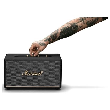 Marshall Stanmore III Bluetooth Speaker with Volume Control Knob, Bass-Reflex, Play/Pause Button, Room Filling Sound, Black-2