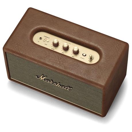 Marshall Stanmore III Bluetooth Speaker with Volume Control Knob, Bass-Reflex, Play/Pause Button, Room Filling Sound, Brown-3