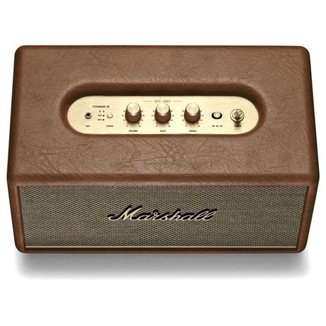 Marshall Stanmore III Bluetooth Speaker with Volume Control Knob, Bass-Reflex, Play/Pause Button, Room Filling Sound, Brown-5