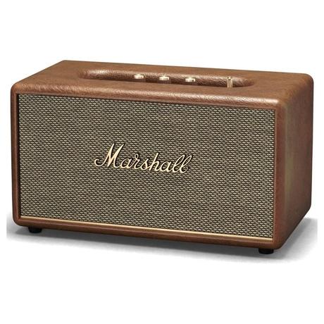 Marshall Stanmore III Bluetooth Speaker with Volume Control Knob, Bass-Reflex, Play/Pause Button, Room Filling Sound, Brown-7