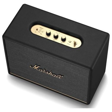 Marshall Woburn III Bluetooth Speaker with Volume Control Knob, Bass-Reflex, Play/Pause Button, HDMI input, RCA Input, Black-7