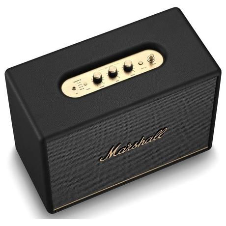 Marshall Woburn III Bluetooth Speaker with Volume Control Knob, Bass-Reflex, Play/Pause Button, HDMI input, RCA Input, Black-8
