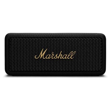 Marshall EMBERTON 2 Bluetooth Wireless Speaker, More than 30 hrs of playtime, IP67 dust & water resistance (Black and Brass)-0