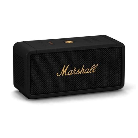 Marshall Middleton Portable Bluetooth Speaker, More than 20 Hours of Playtime, IP67, Stereo Mode, Quick charging, Black/Brass-3