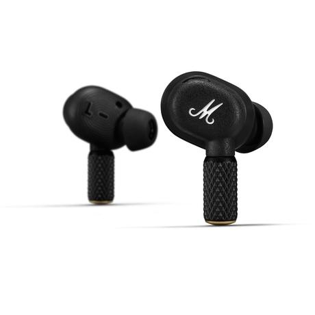 Marshall Motif II A.N.C. True Wireless Earbuds, 43 hrs of Playtime, Intutive Touch Controls, IPX5 Water Resistance, 6 mm Dynamic Drivers, Wireless Charging, Black-1