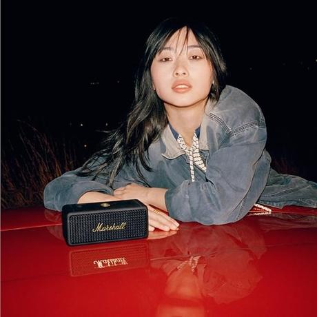Marshall Emberton II Bluetooth Speaker, Black and Steel-10