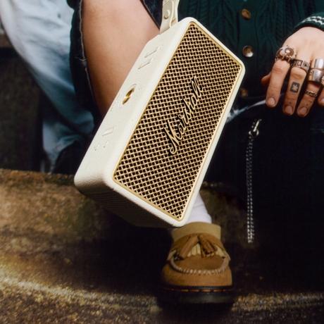 Marshall MIDDLETON II Bluetooth Speaker, Cream-6