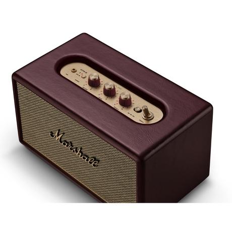 Marshall Acton III Bluetooth Speaker, Burgundy-4