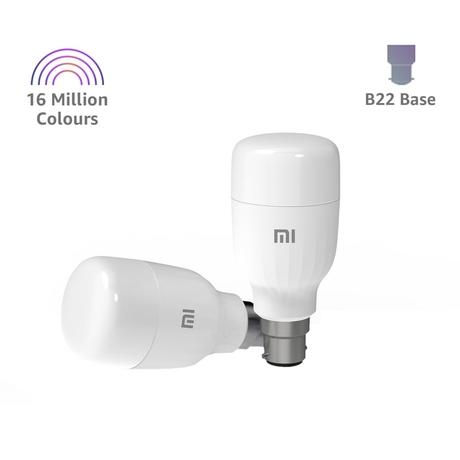 Mi 7.5 Watts Smart Color LED Bulb (16 million colour, with Alexa and Google Assistant)-3