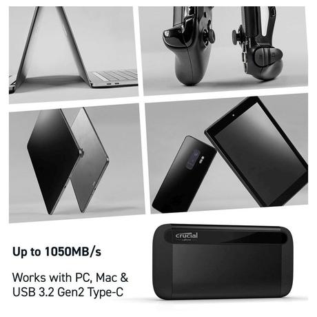 Crucial X8 2000GB Portable Internal SSD