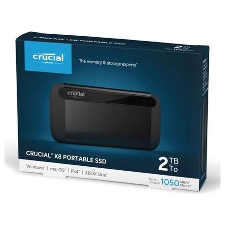 Crucial X8 2000GB Portable Internal SSD
