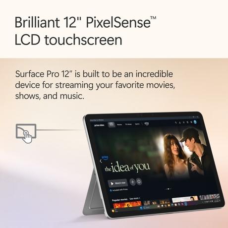 Microsoft Surface Pro 12 EP2-27654 Convertible Laptop (Qualcomm Snapdragon X Plus/16 GB/256 GB SSD/Windows 11 Home/Preloaded Microsoft 365 Apps, Microsoft 365 Family/LCD), 30.48 cm - 12 inch, Platinum-4