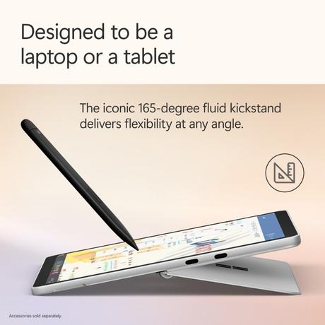 Microsoft Surface Pro 12 EP2-27654 Convertible Laptop (Qualcomm Snapdragon X Plus/16 GB/256 GB SSD/Windows 11 Home/Preloaded Microsoft 365 Apps, Microsoft 365 Family/LCD), 30.48 cm - 12 inch, Platinum-7