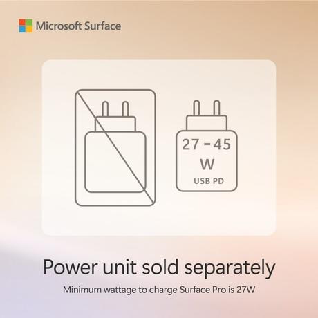 Microsoft Surface Pro 12 EP2-27670 Convertible Laptop (Qualcomm Snapdragon X Plus/16 GB/512 GB SSD/Windows 11 Home/Preloaded Microsoft 365 Apps, Microsoft 365 Family/LCD), 30.48 cm - 12 inch, Platinum-10