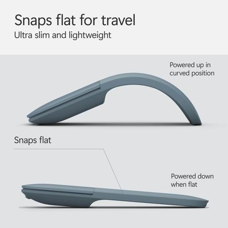 Buy Microsoft Surface Arc Bluetooth Wireless Mouse, Ocean at