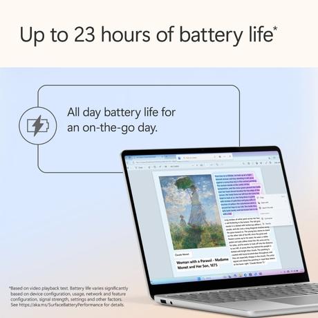 Microsoft Surface EP2-36996 Standard Laptop (Qualcomm Snapdragon X Plus/16 GB/256 GB SSD/Qualcomm Adreno GPU/Windows 11 Home/Preloaded Microsoft 365 Apps/LCD), 33.02 cm - 13 inch, Platinum-2