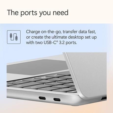 Microsoft Surface EP2-36996 Standard Laptop (Qualcomm Snapdragon X Plus/16 GB/256 GB SSD/Qualcomm Adreno GPU/Windows 11 Home/Preloaded Microsoft 365 Apps/LCD), 33.02 cm - 13 inch, Platinum-4