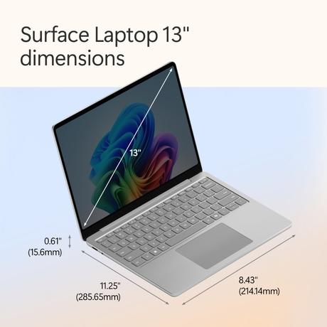 Microsoft Surface EP2-36996 Standard Laptop (Qualcomm Snapdragon X Plus/16 GB/256 GB SSD/Qualcomm Adreno GPU/Windows 11 Home/Preloaded Microsoft 365 Apps/LCD), 33.02 cm - 13 inch, Platinum-8